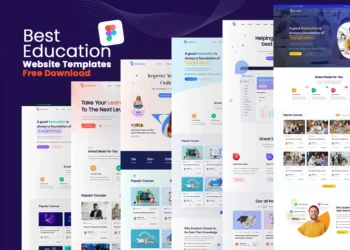 Education Website Templates Free Download In Figma